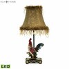 Marketplace Petite Rooster 19'' High 1-Light Table Lamp - Multicolor - Includes LED Bulb 7-208-LED